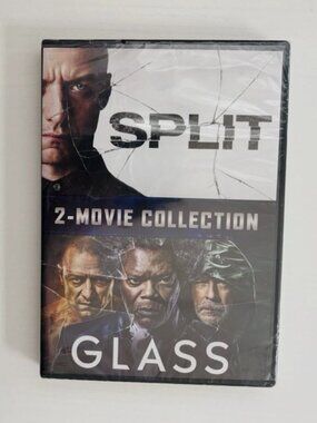 SPLIT / GLASS - A MOVIE COLLECTION (DVD) NEW - JAMES MCAVOY - SAMUEL JACKSON